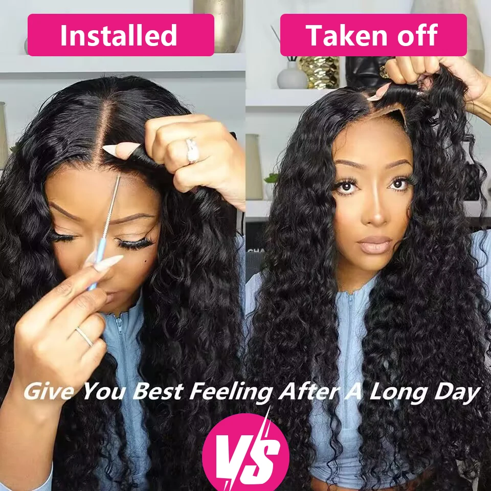 ISEE HAIR Wholesale Short Bob Wigs,Wear Go Glueless Kinky Curly Wig,Unprocessed Raw Brazilian Lace Front Human Hair Wigs