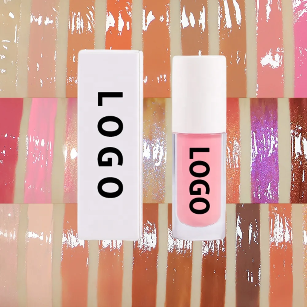 Wholesale Lip Gloss Containers And Packaging Plumping Lipgloss Vendor Clear Lip Gloss Custom Logo