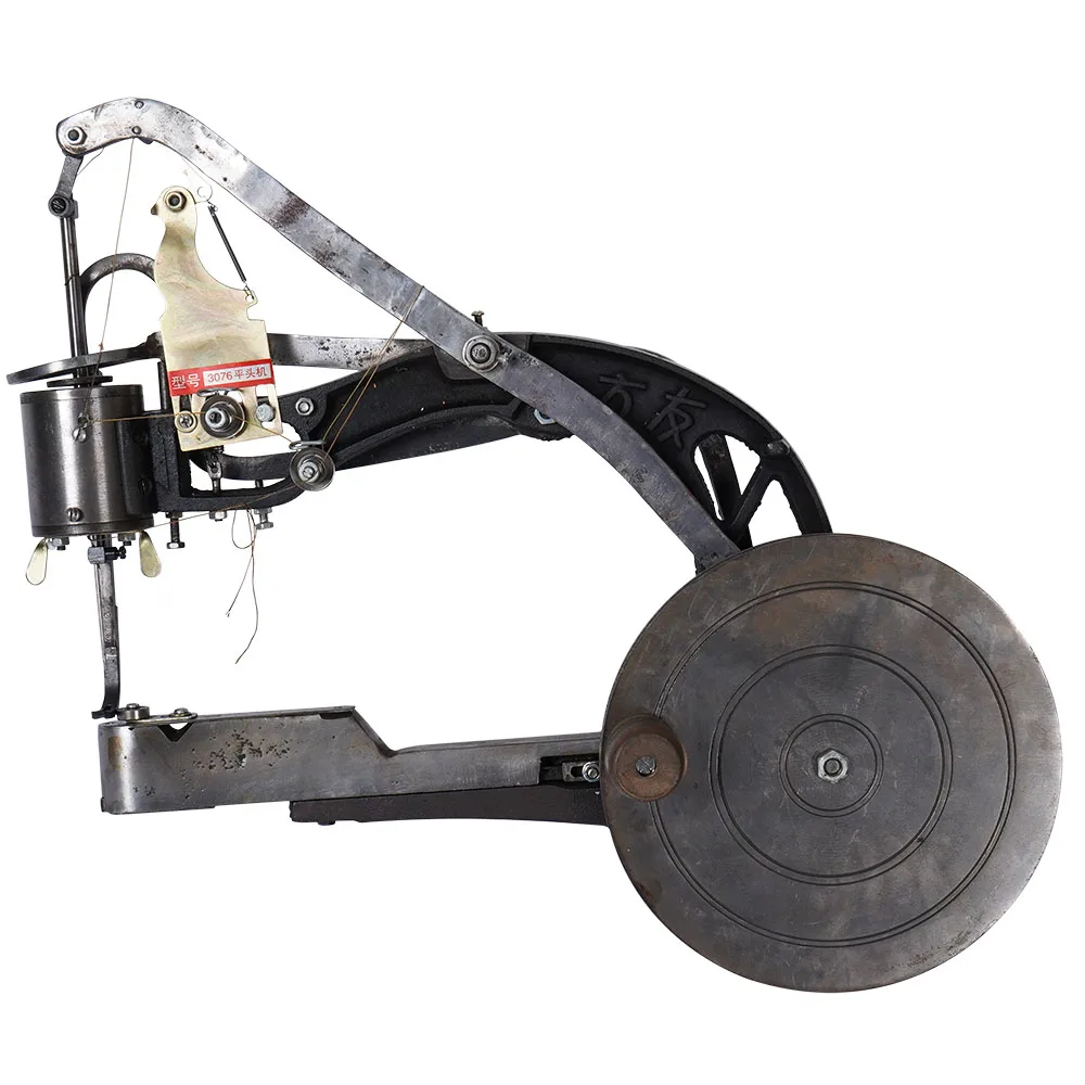 Shoemaking thick material sewing machine foam sole shoe machine cotton mop oblique head shoe mending machine