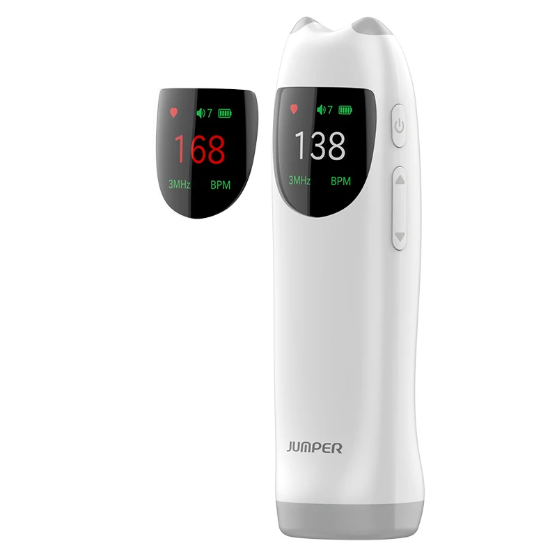 Джемпер SHA10 новый дизайн беспроводной 3,0 МГц зонд Детские Heart Rate Monitor фетальный Doppler с приложением