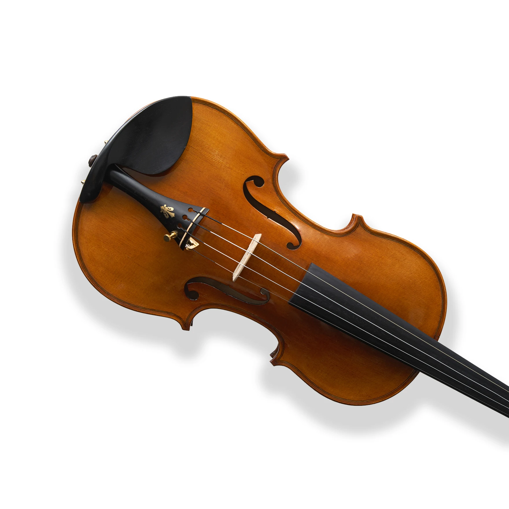 Premium Student Acoustic Violin with Brazil Wood and Carbon Fiber Bow Natural Varnish Finish-for Music Lovers and Learners