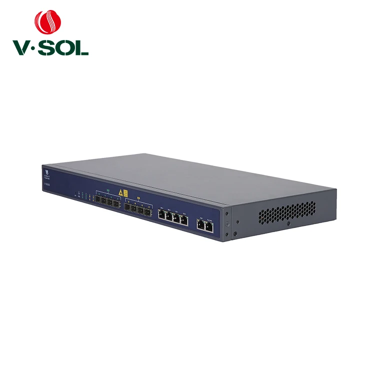 Fiber Optic Equipment 1U Gepon/Epon OLT FTTH 4 PON OLT