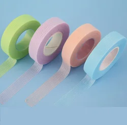 Individual Pack Non-woven Tape Breathable Isolation Tape for Grafting Eyelashes Invisible Easy Tear Color Nail Adhesive Tape
