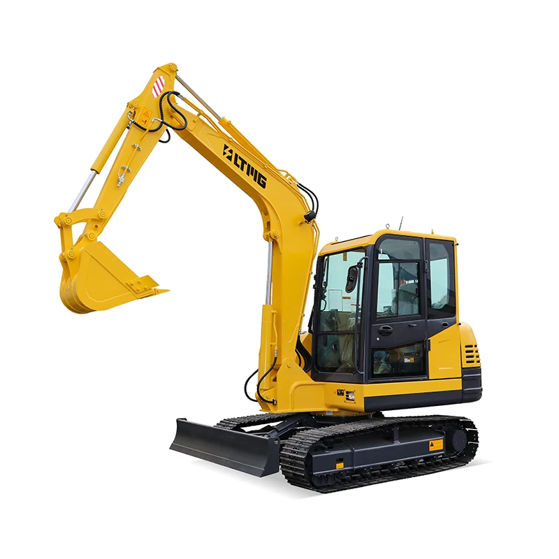LTMG Hot sale excavatrice joystick control mini digger 6ton 8ton crawler excavator with air conditioner cabin