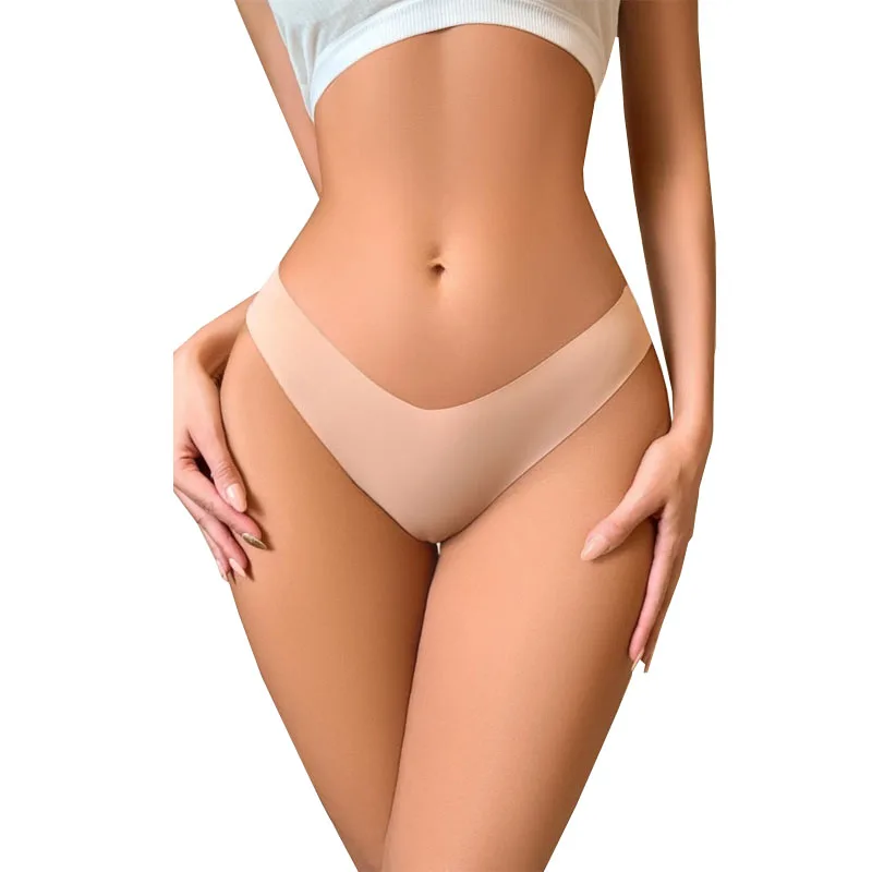 Factory Stock Sexy Asian Girls Thongs Plus Size Breathable Seamless T Back Ladies Hot Thongs Bikini Sexy