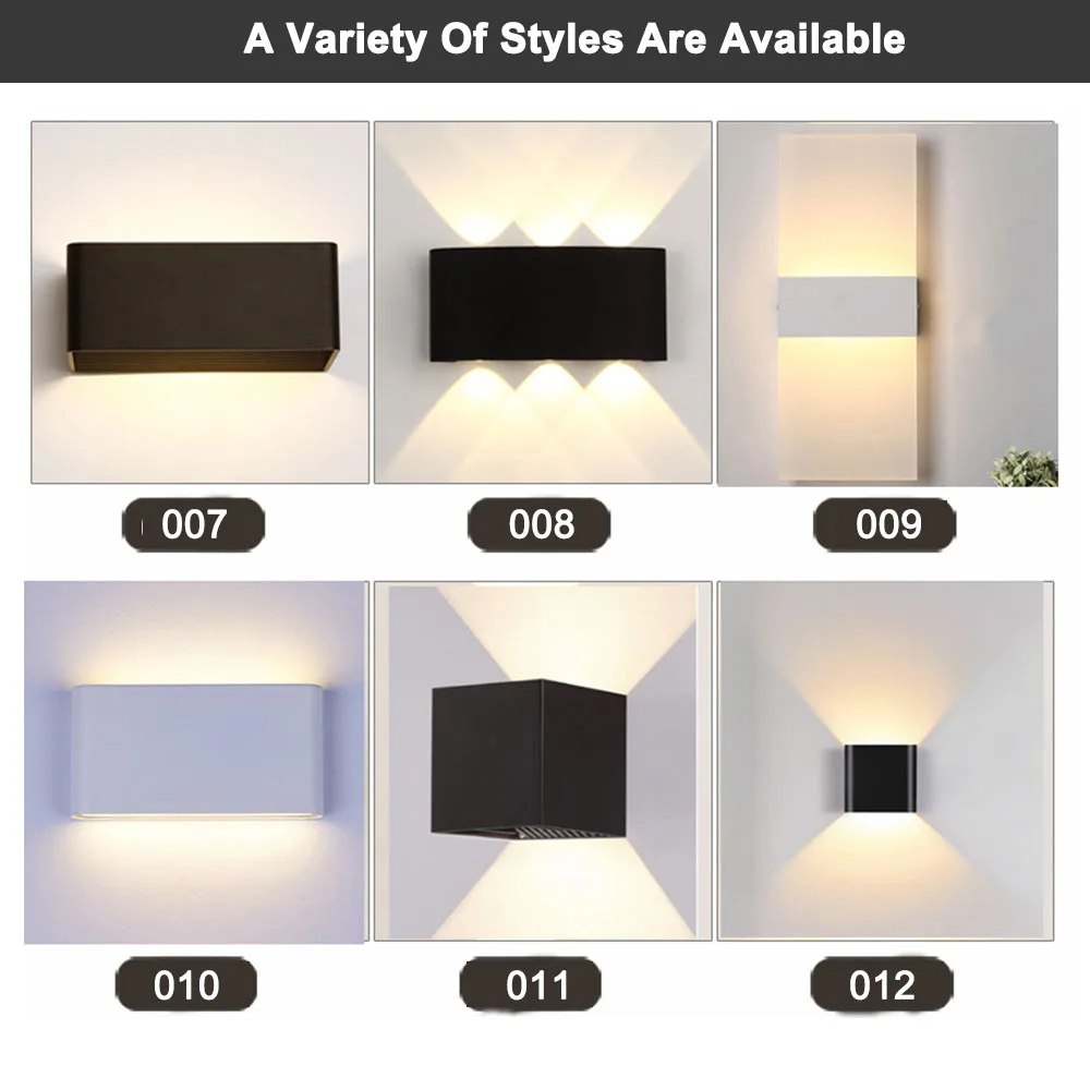 Summao Outdoor Waterproof aluminum Wall Lamp Four-sided Luminous Living Room Corridor Aisle Lamp Round Led Decorative Lamp