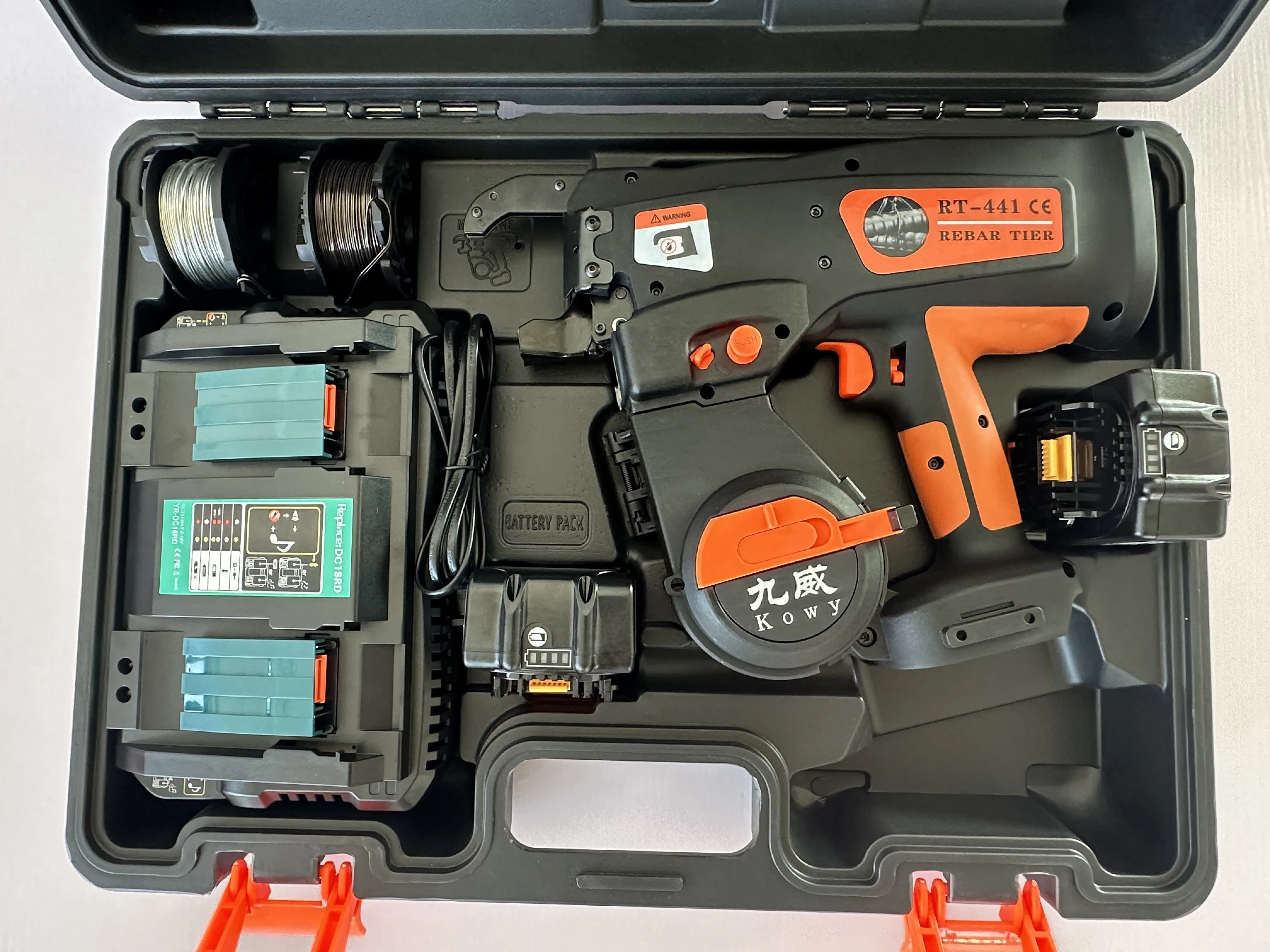 The most popular automatic portable RT441T twin tier rebar tying machine