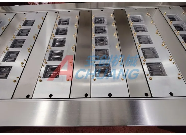 Semi-Automatic Manual Blister Card  packing machine for Toy Bulb Razor Brake pads scrubber blister packaging