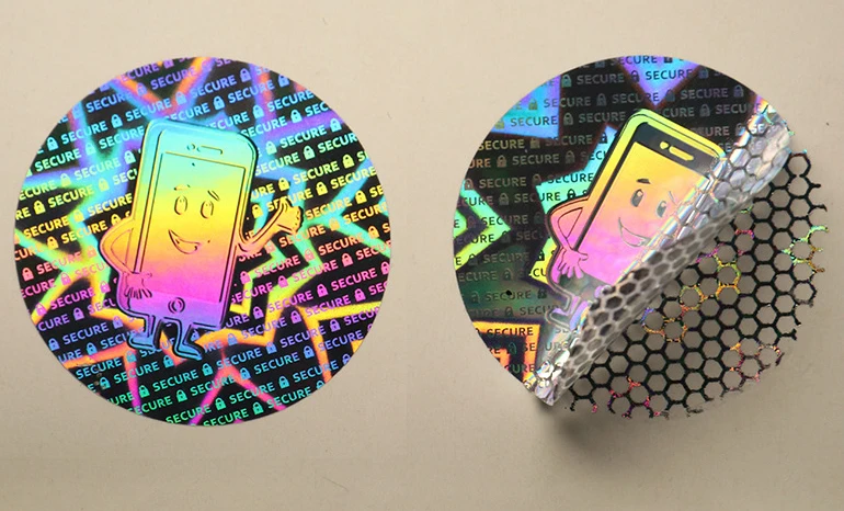 High Security Tamper Evident Seal Warranty Void Original Genuine Authentic Hologram Laser Labels Stickers