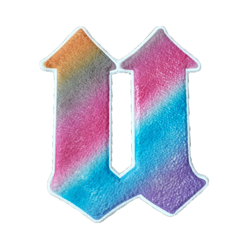 Fashion Caps Clothes Embroidered Badges Custom Embroidery Printing Patches Printing Stitches Twill Works Iron on Patches
