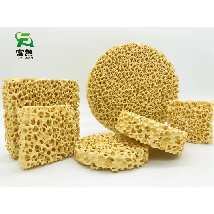 New Standard Zirconia Foam Ceramic Porous Filter for Steel Casting Industry