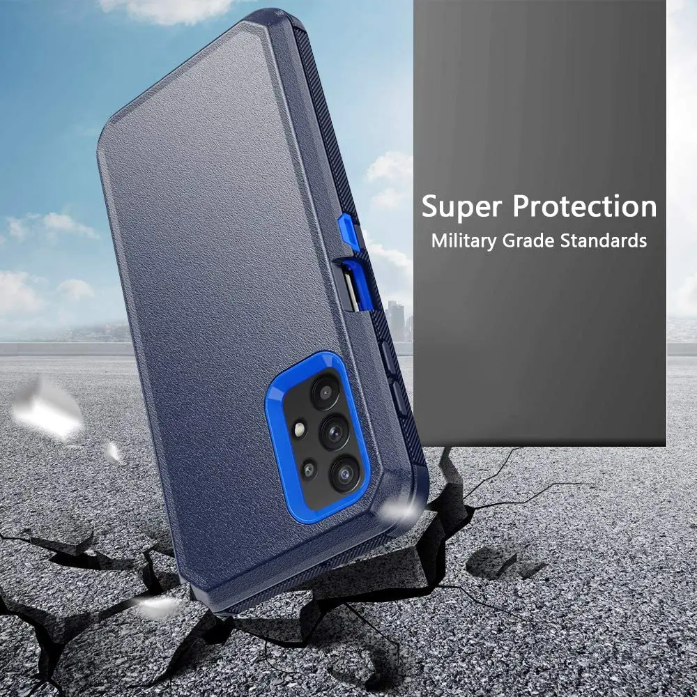 Robot Defender Holster Case For TCL 20 XE Rugged Shockproof Back Cover Heavy Duty Belt Clip Phone Case For TCL 20 XE