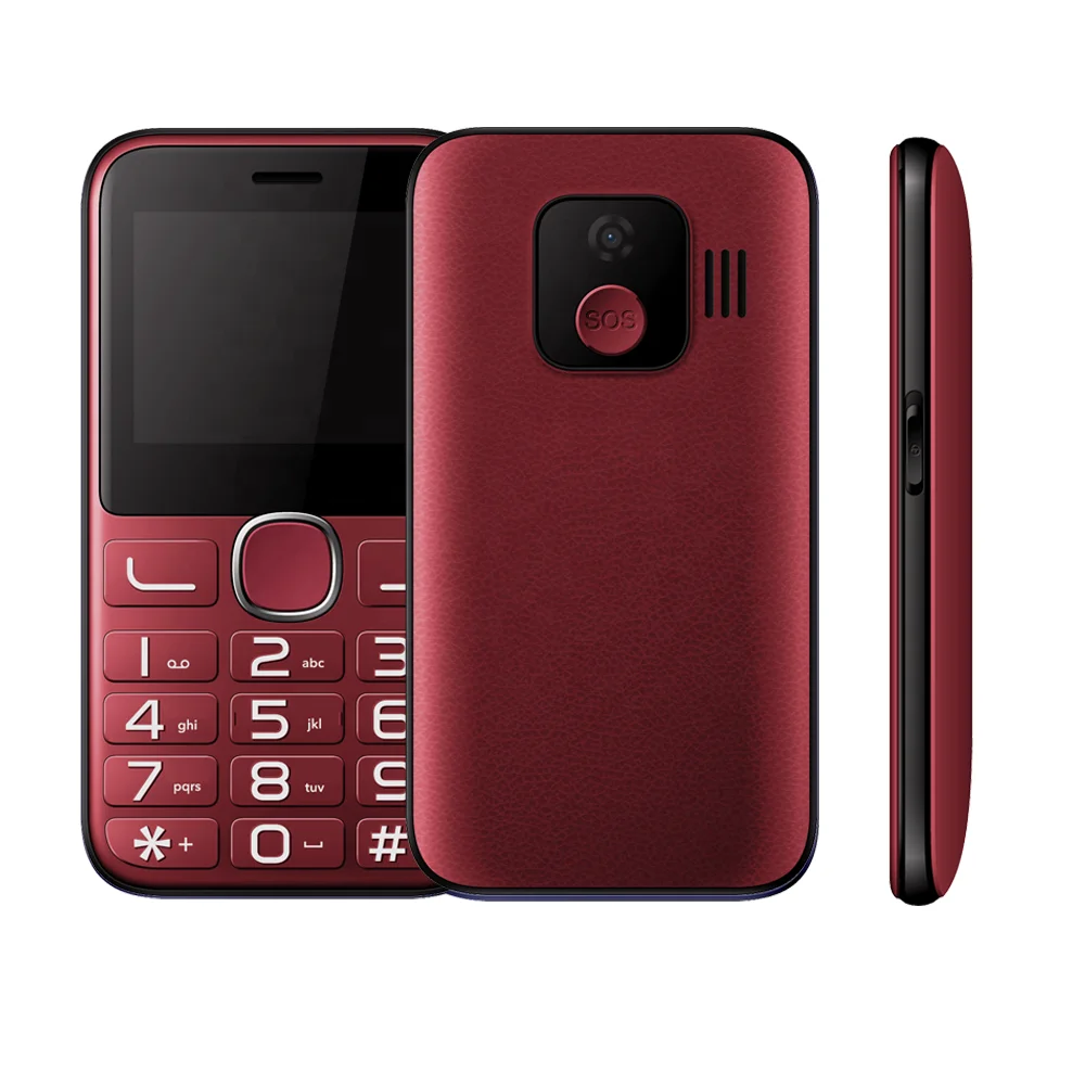 Large Button Phone For Seniors Android Flip Senior Phone Fashion Senior Phone 2.4 Insch