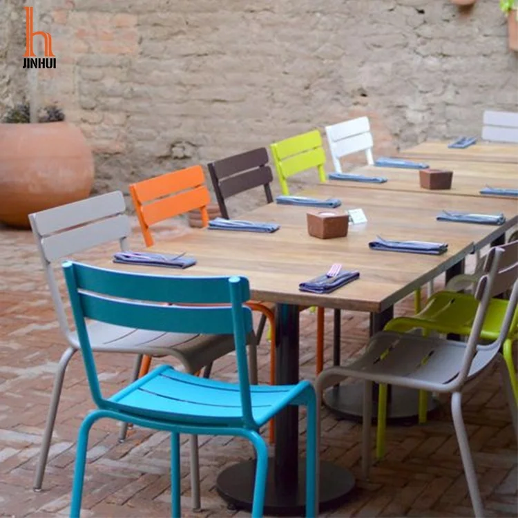 Cheap Price Modern Vintage Loft Style Outdoor and Indoor Metal Garden Dinning Restaurant Chair