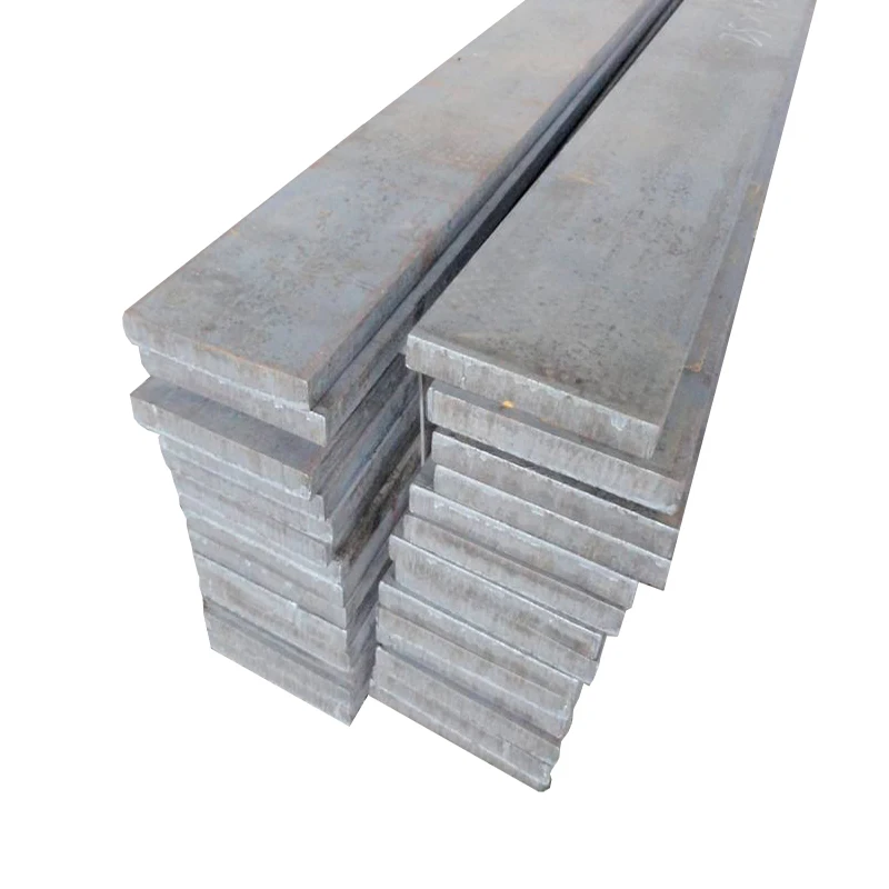 Низкая цена SAE1020 мягкая сталь черный железо углеродистая сталь плоский стержень со склада (1600550061309)