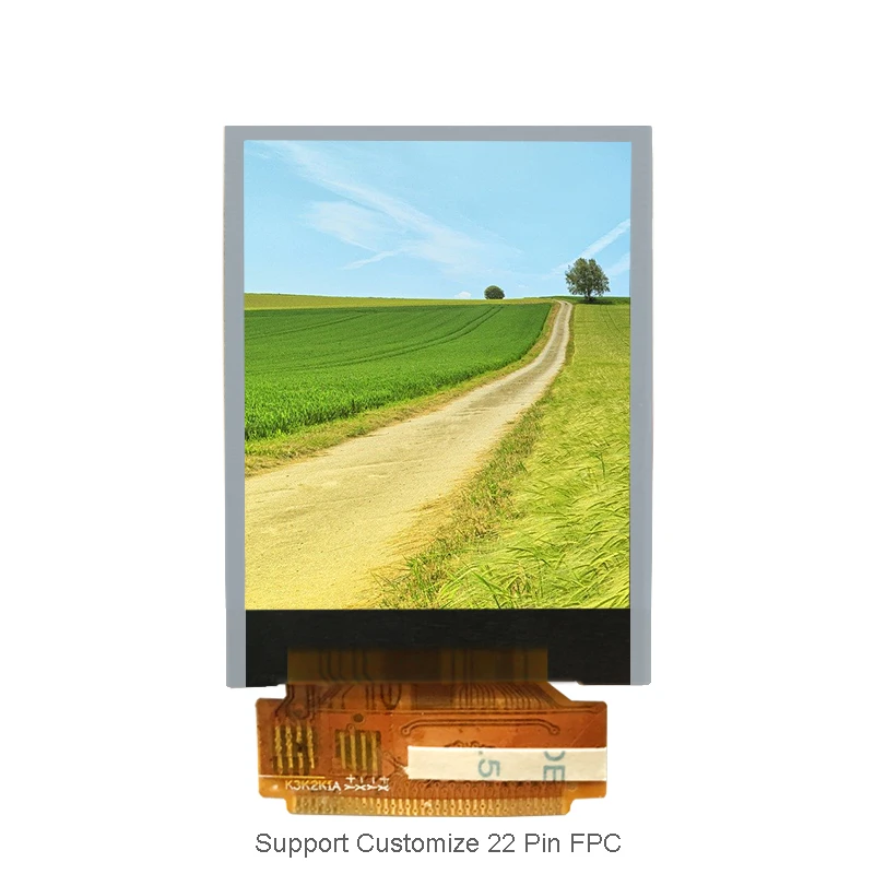 Small color display 176x220 tft lcd screen 2 inch with CPU8/16bits interface