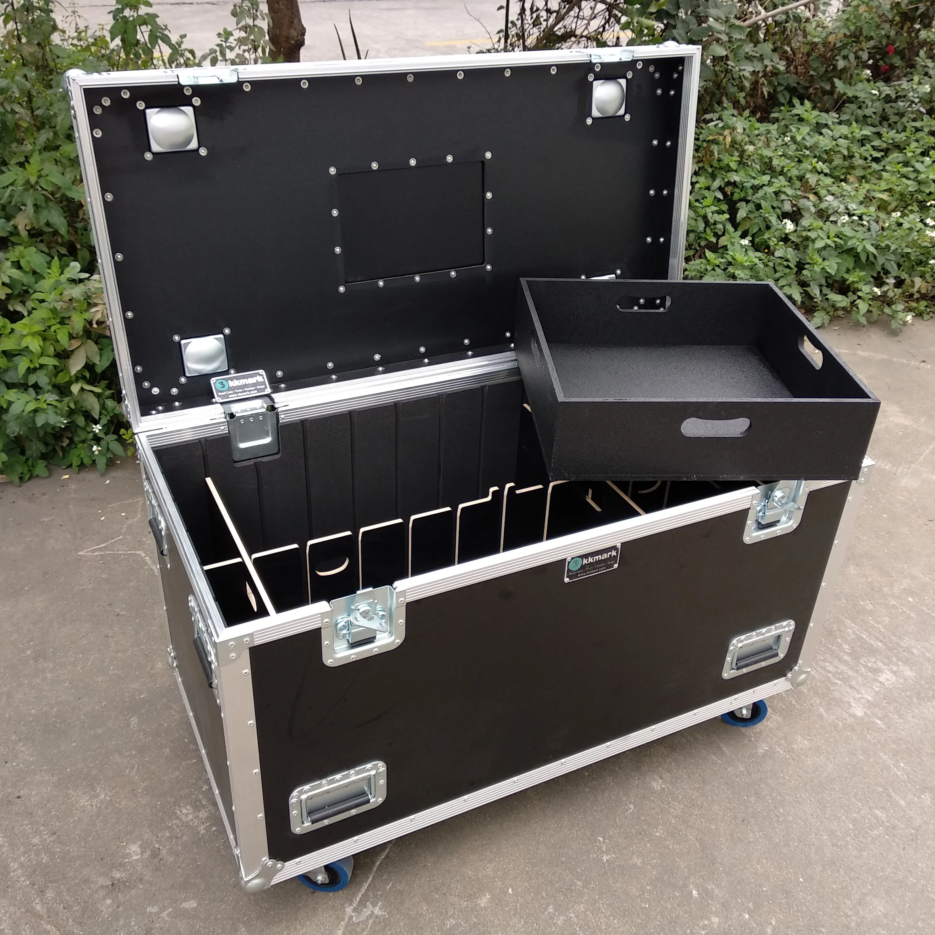 Hard Carrying Travel and Storage Truck Pack Trunk ATA Utility Flight Case cable road case