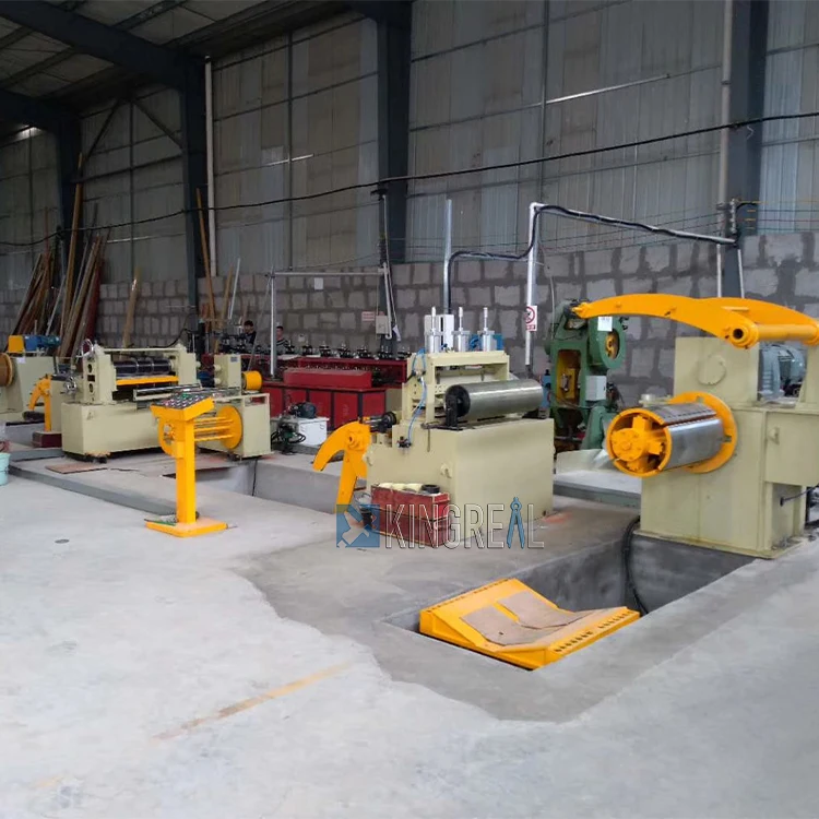  Full Automatic Slitting Aluminum Sheet Steel Coil Production Line