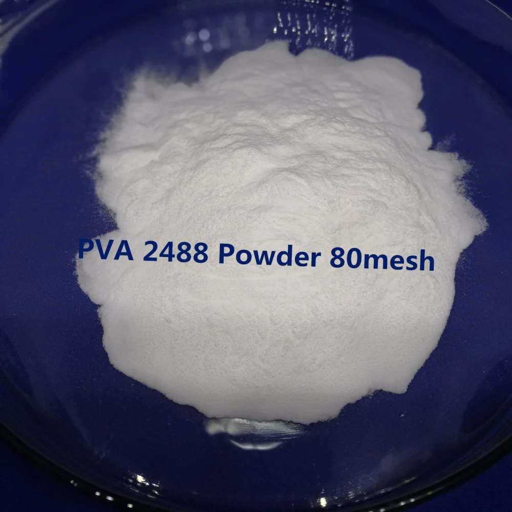 Textile Sizing Application Polyvinyl Alcohol White Powder Resin Adhesive PVA
