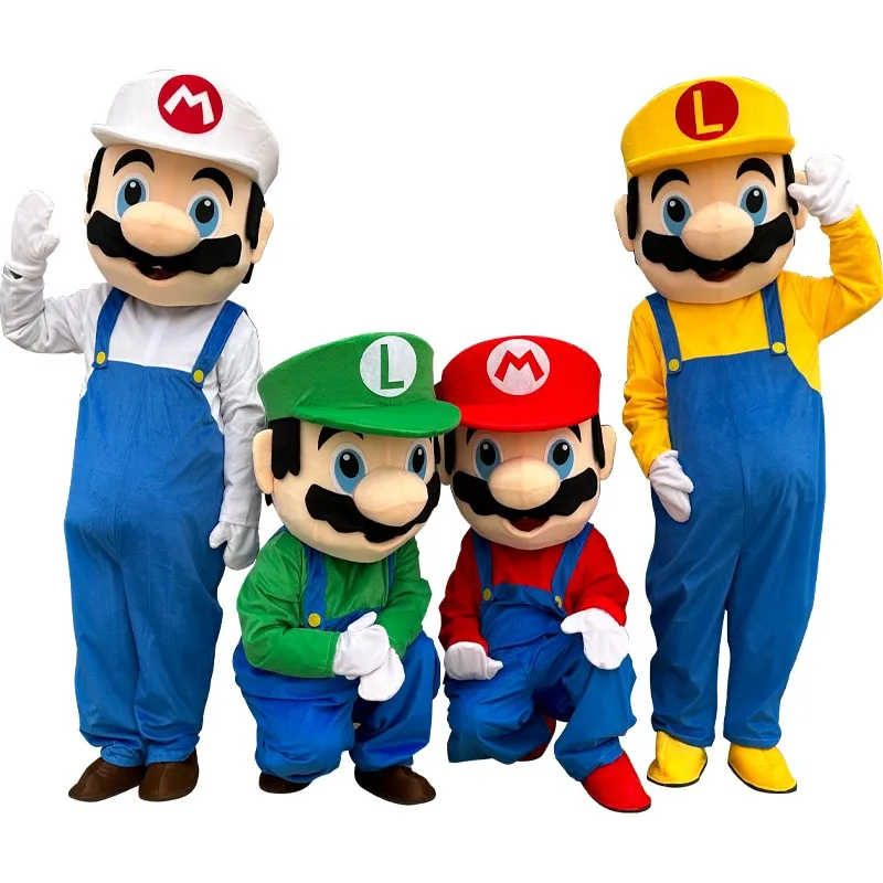 Индивидуальные костюмы мультипликационных персонажей 100% вид съемки супер Брос костюм талисмана