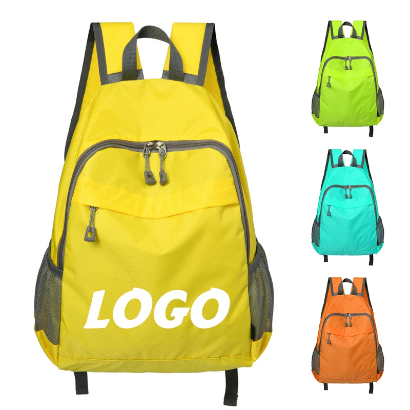 Wholesale Durable Foldable Super Light Nylon Travel Sports Mommy Backpack bags For Camping Hiking Outdoor Gym Men Women Kids