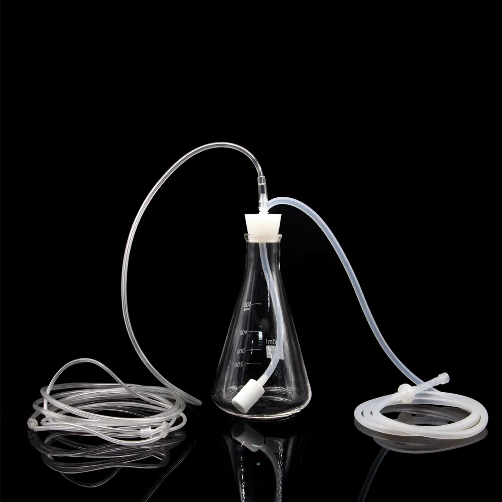1000mL 500mL Professional Flask All Glass Ozone Water Bubbler Humidifier Ozone Flasks with Glass Bubbler for Ozone