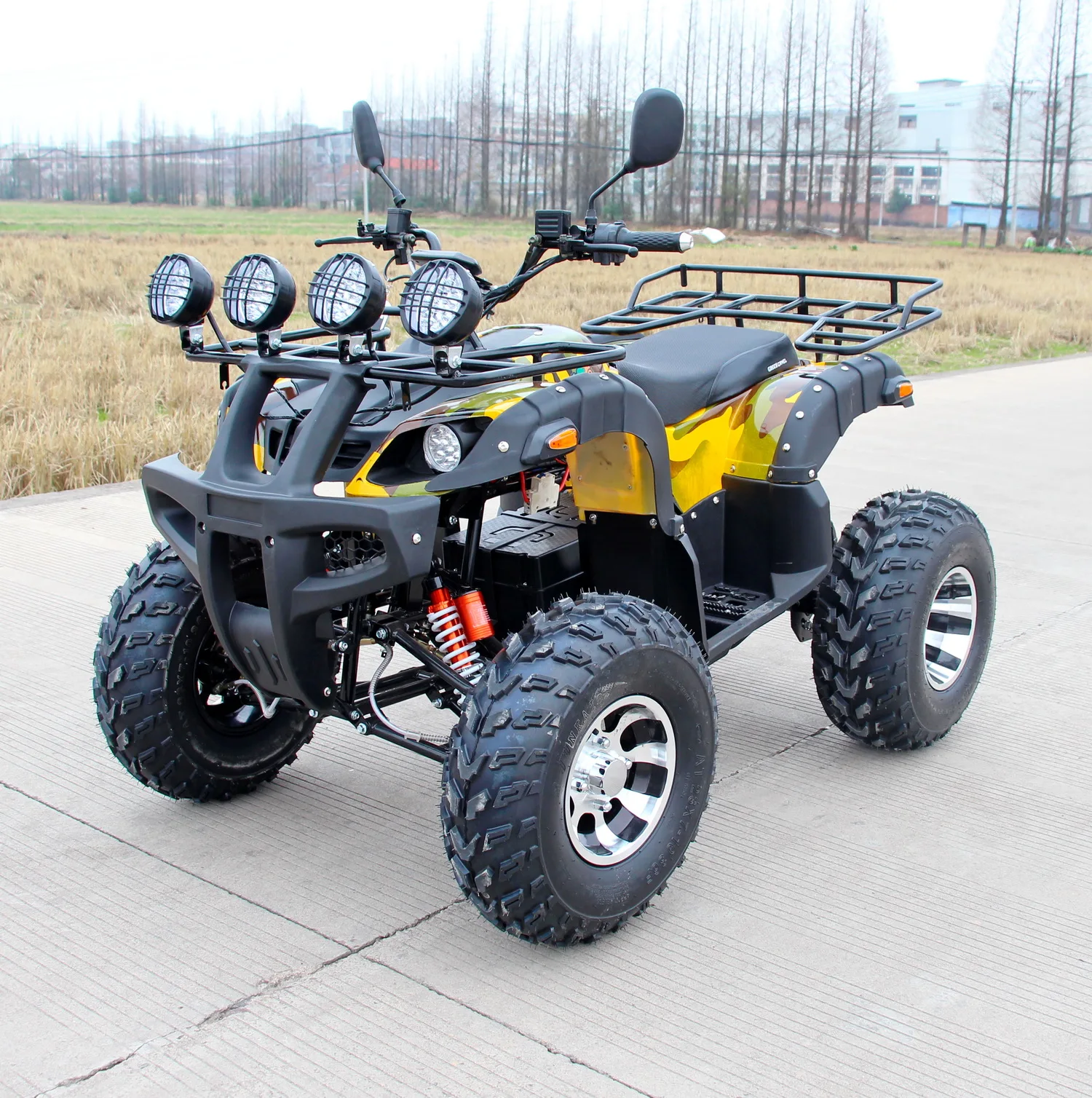 shaft drive 4000W 3000W 2000W 72V  4 stroke quadski amphibious atv e quad electric-atv electric quad bike adult two seats