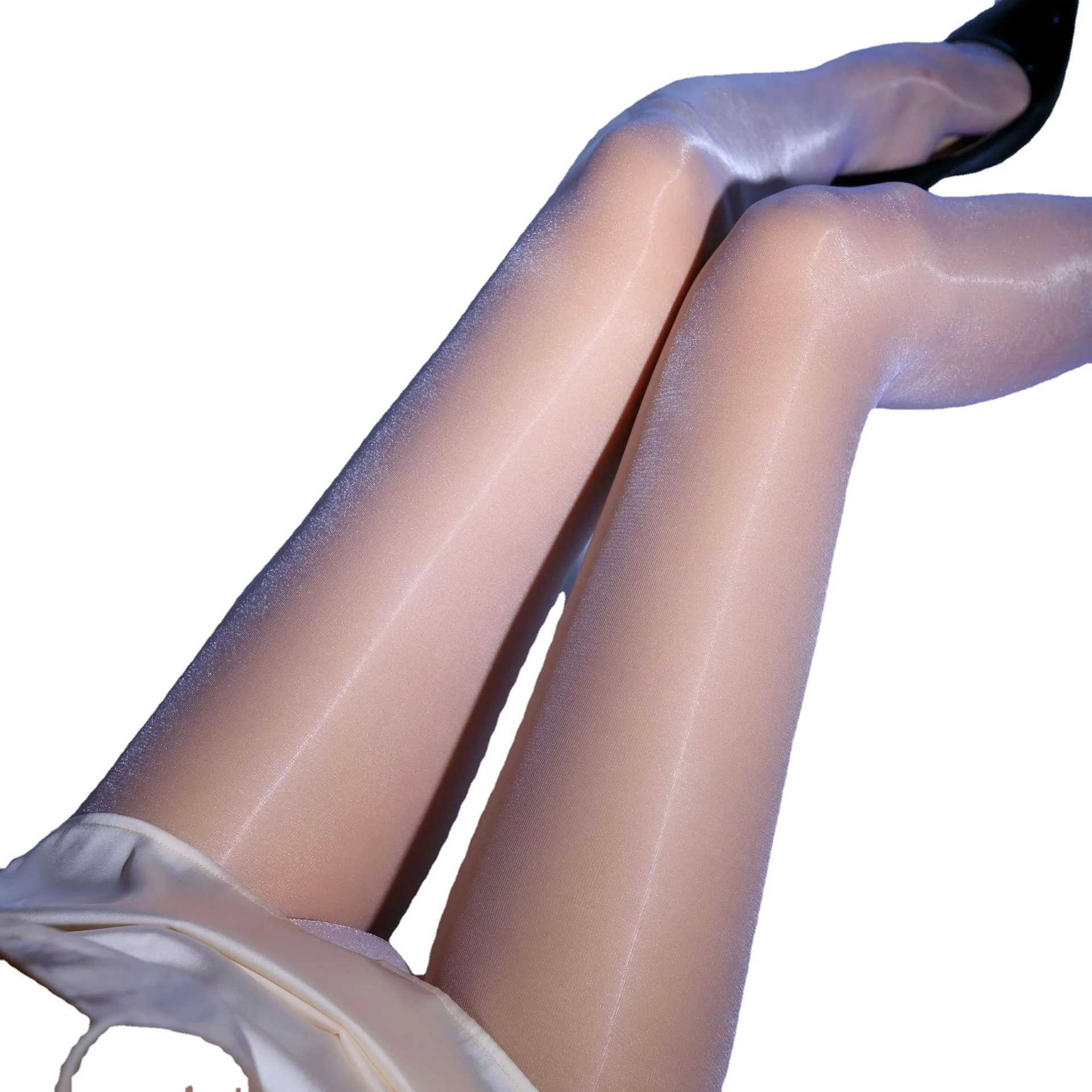 Wholesale new design 8D thin shiny pantyhose seamless transparent breathable tights