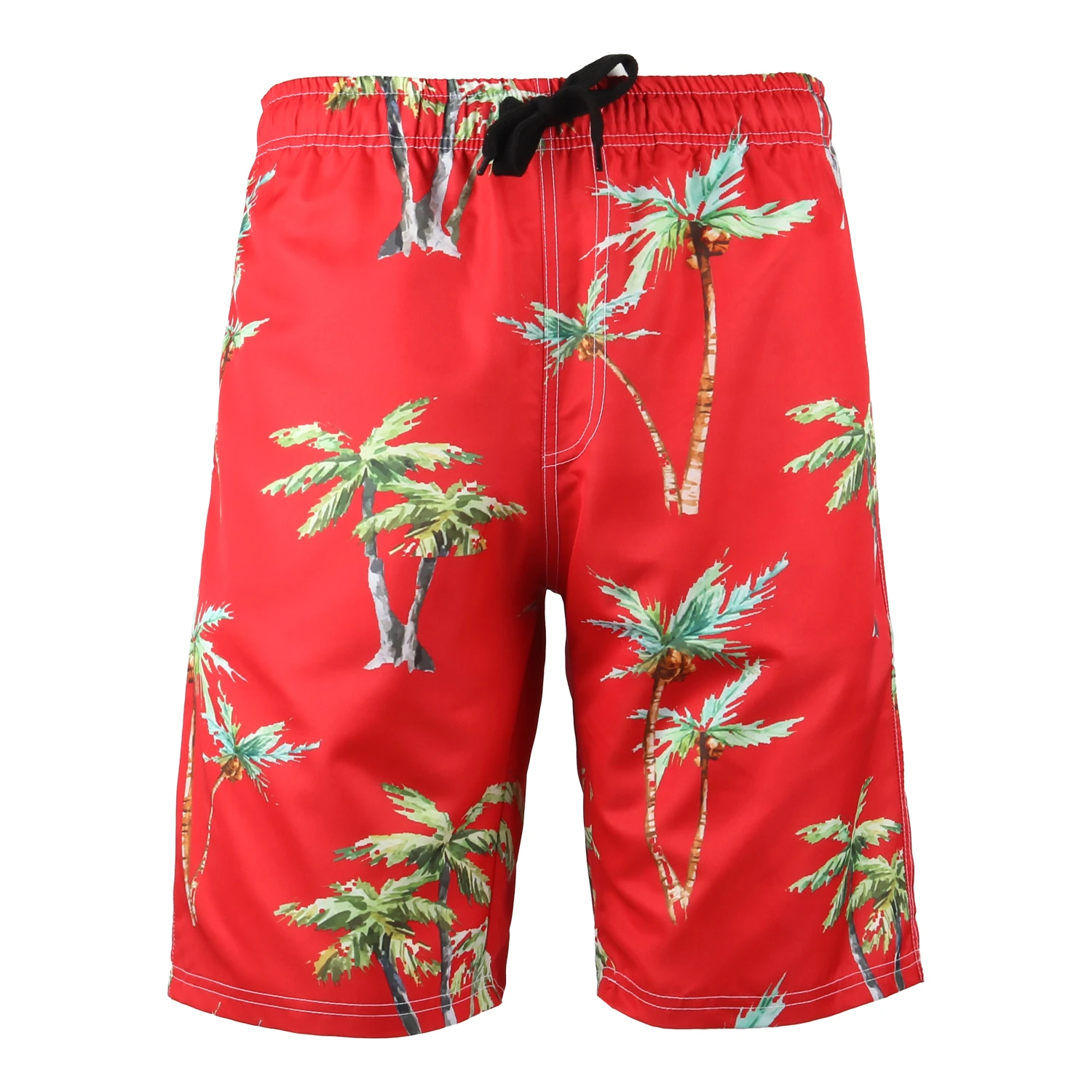
Wholesale Fashion Design male swimming trunks red color popular beach wear pants for man 
