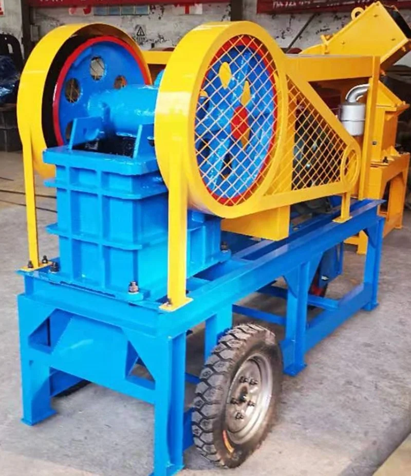  Мобильная портативная дизельная щековая дробилка btma pe200x350 машина