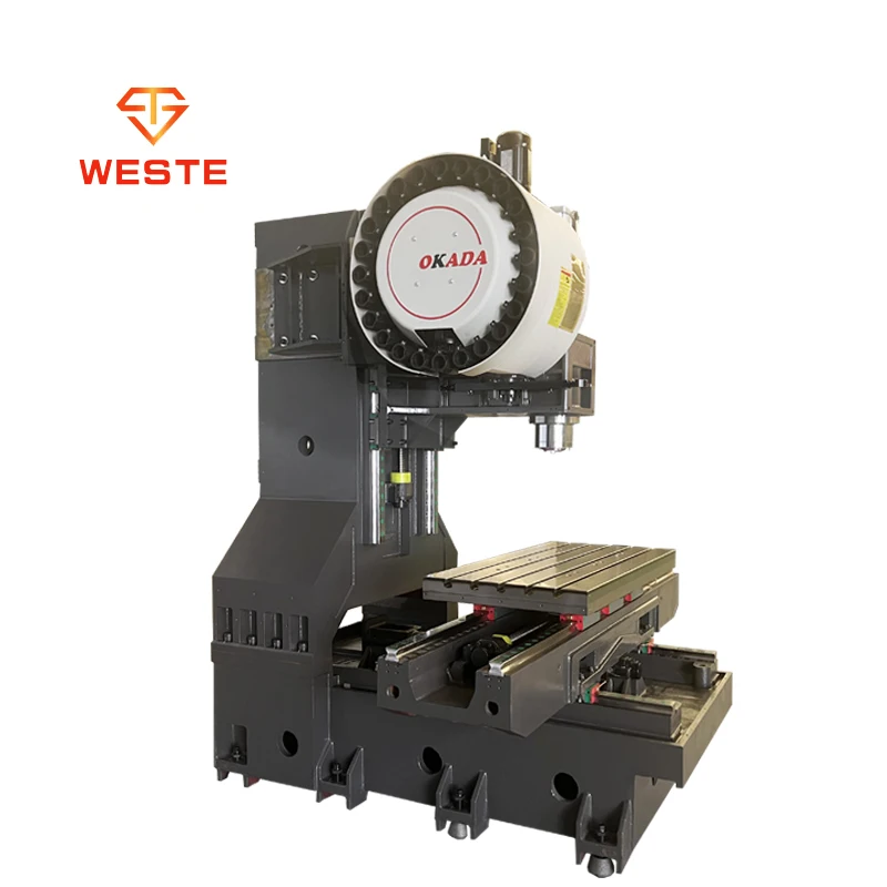 VMC1260  horizontal machining center cnc vertical 5 axis cnc machining center Frame