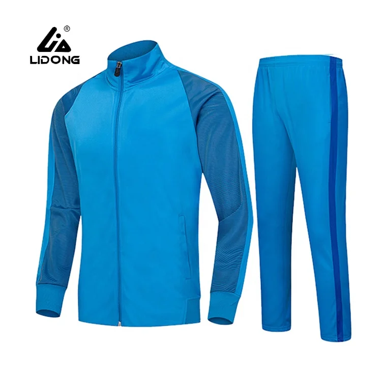 Well selling couple tracksuit men slim fit gym tracksuit suit set