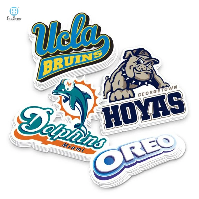 Cost-Effective Stickers Demand Custom Plate Making Fees Cheap Cute Cartoon Stickers Printing Long Lasting PVC Stickers