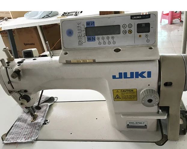 Б/у jukis DDL-8700A-7 Швейные machine1-needle машины с новым компактным сервомотором