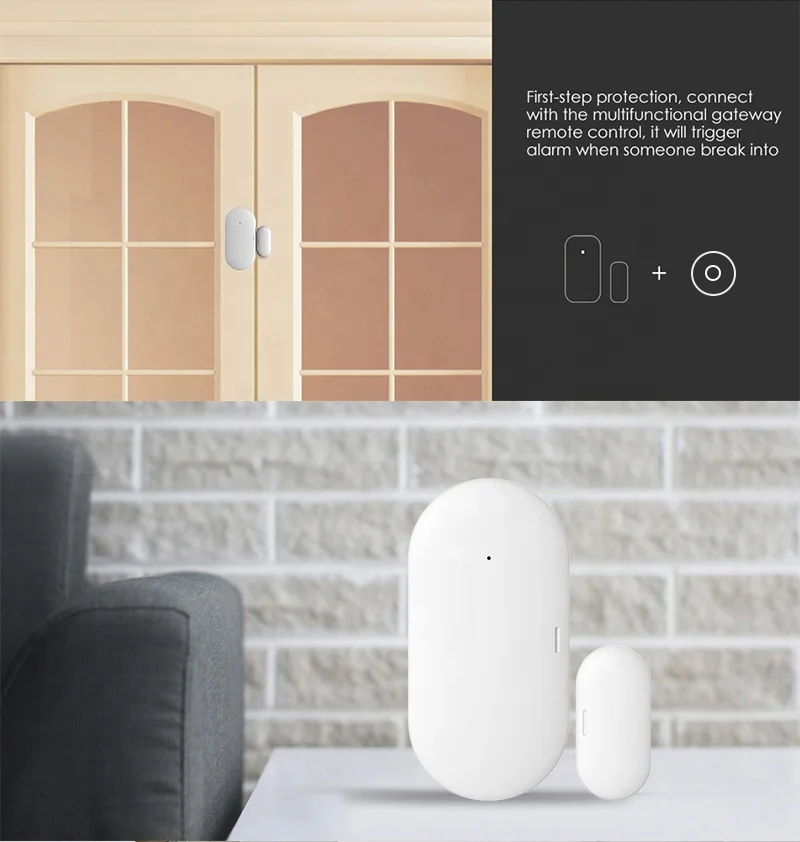 Maxkin MK-MC100 Tuya Smart Home Zigbee дверной сенсор автоматический Alexa Google Охранная сигнализация Система беспроводной гараж оконный датчик