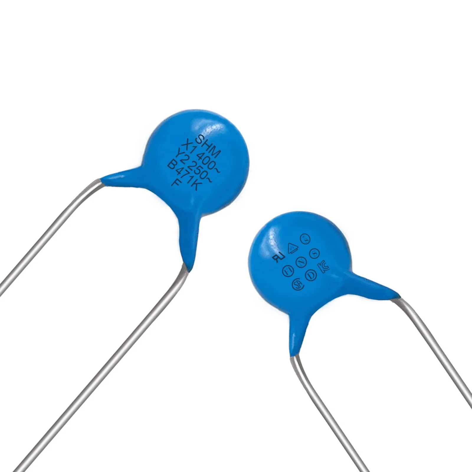 original factory cheap electronic component safety Ceramic disc capacitor 470PF  250VAC Y2 safety capacitor