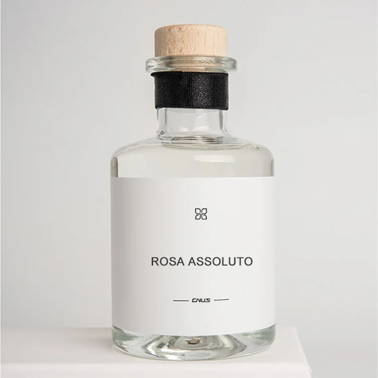 CNUS 180ml Scent Air Fresh Reed Diffuser Pure Wsterless Essential Oil Machine Flavors Reed Diffuser