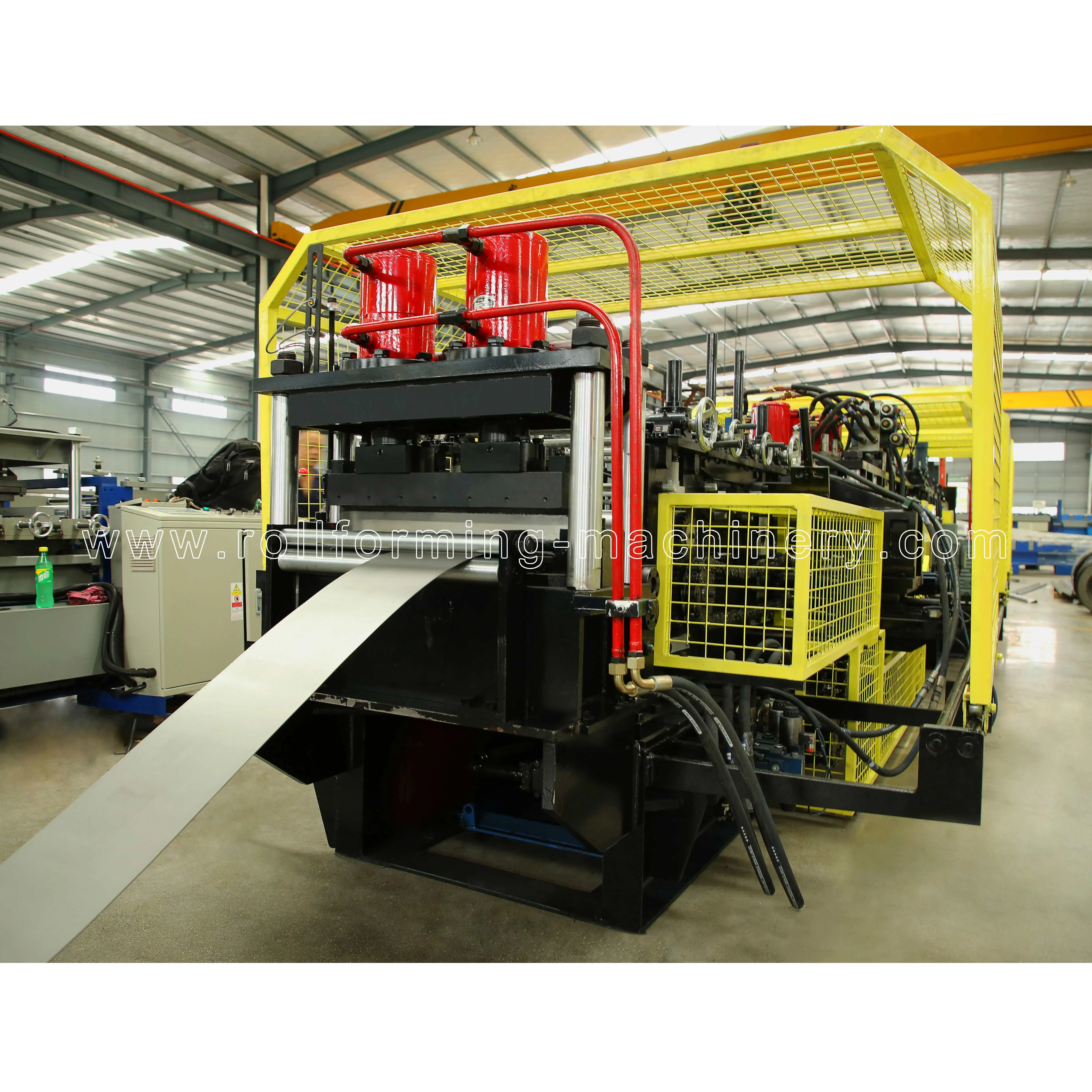 China BMS Manufacturing Steel Fully Automatic Cz Roll Form Purlin Machine