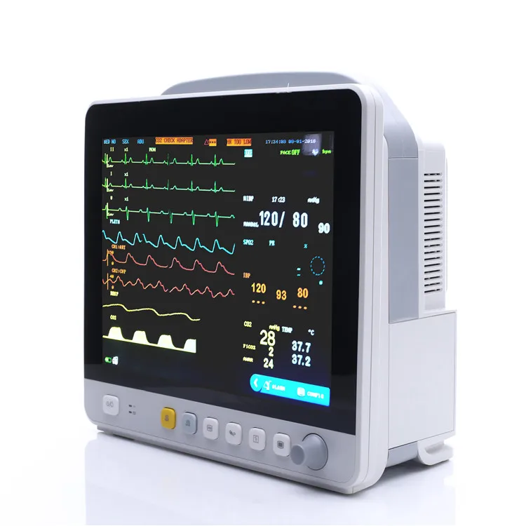 multiparameter patient monitor portable icu patient monitor  ecg machine Cardiac patient monitor de signos vitales