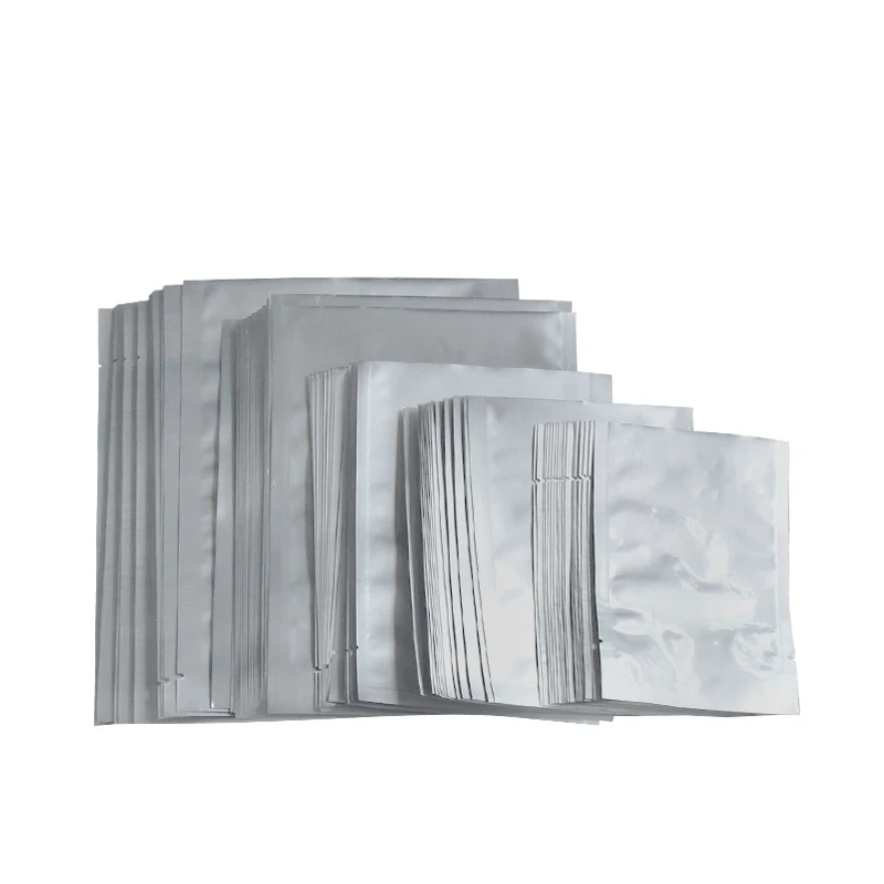 Heat Seal Bags Small Vacuum PouchAroma Oxygen Barrier Aluminum Foil Zip Lock Clear Plastic Packaging Mylar Exit Cigar Coffee Bag