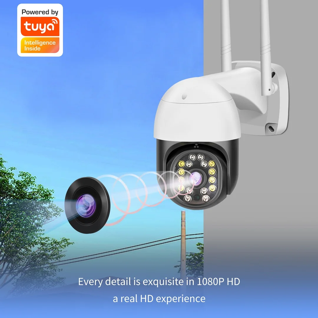 Tuya  Cctv Ptz Camera Smart Life Wireless Cctv Camera Factory 3mp Outdoor Ip66 Waterproof Security Wifi Ptz Camera