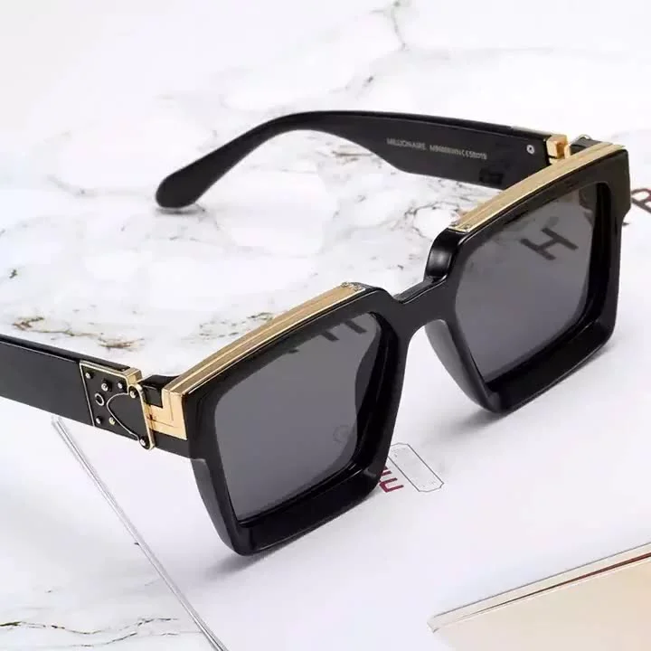 Famous Brand Newest Square Hot Fashion Brand Designer Millionaire Sunglasses Mens 2022 Luxury Women Sun Glasses Sunglasses
