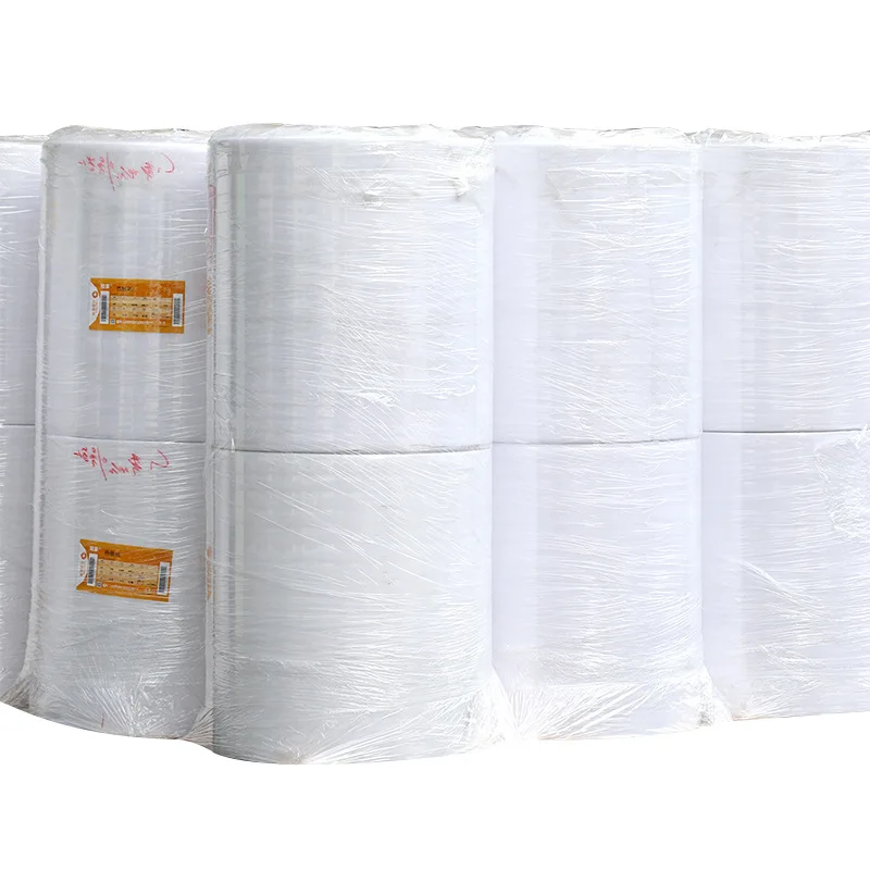 Factory Supply PP PE PET PVC BOPP Vinyl Matt Silver Transparent Self Adhesive Transfer Thermal Label Paper Jumbo Roll
