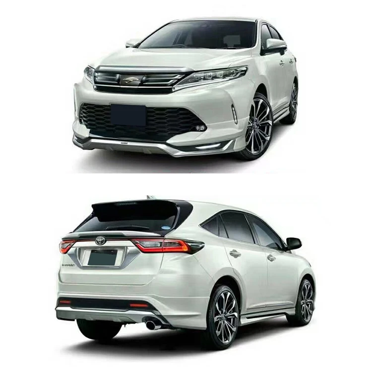 
Body kit car bumper lip Grille for Harrier 2018 Modellista design 