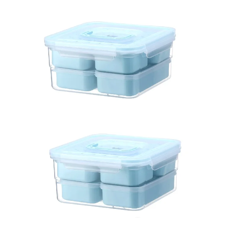 
 Лидер продаж на Amazon, маленький вакуумный контейнер для сохранения свежести картофеля, кухонные принадлежности, контейнер для хранения еды в холодильнике  