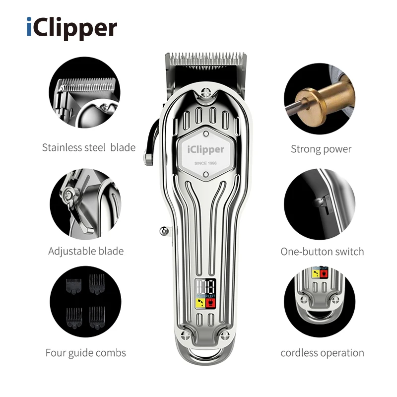  IClipper-K9s долговечный профессиональный триммер для волос салонная машинка стрижки