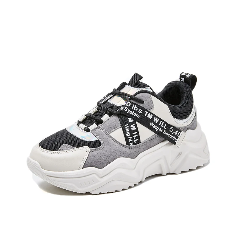 
New Selling Wholesale Cheapest trainers sneakers lace up sport running shoes chunky sneakers women 