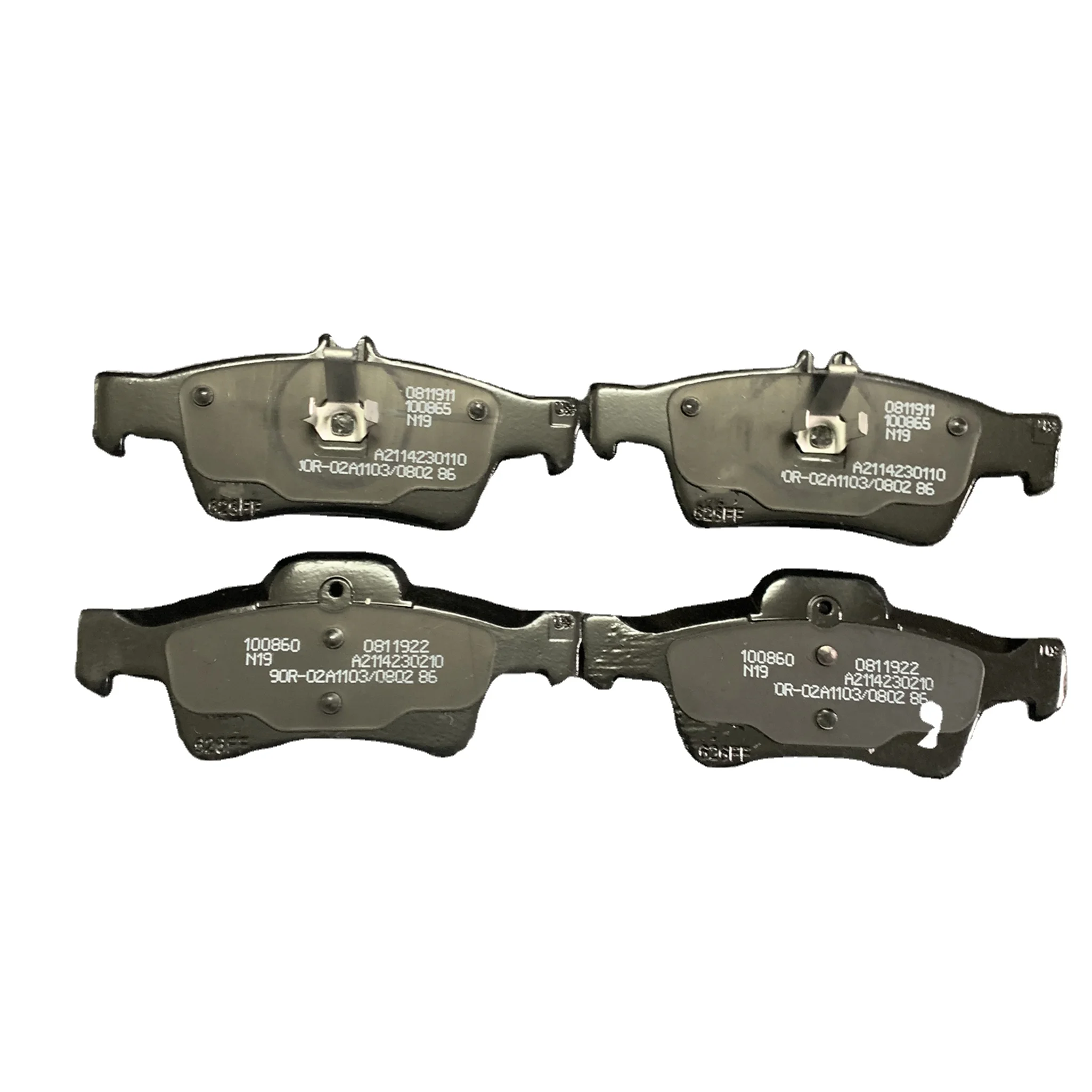 OE SECOND-TIER SUPPLIER  BRAKE  PAD FOR BENZS  E-CLASS (W212) E 250/E200  (D1424/D986) 0044204420/0074201020
