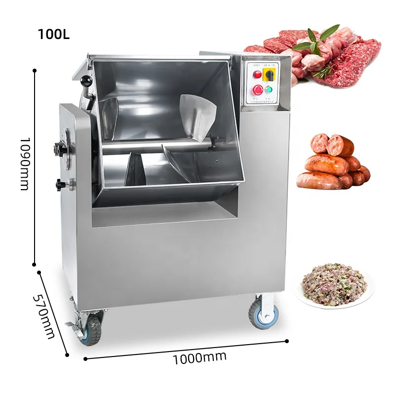 Henglian Brand New Industrial Sausage Filling Meat Mixer Machine for Restaurant and Hotel Use