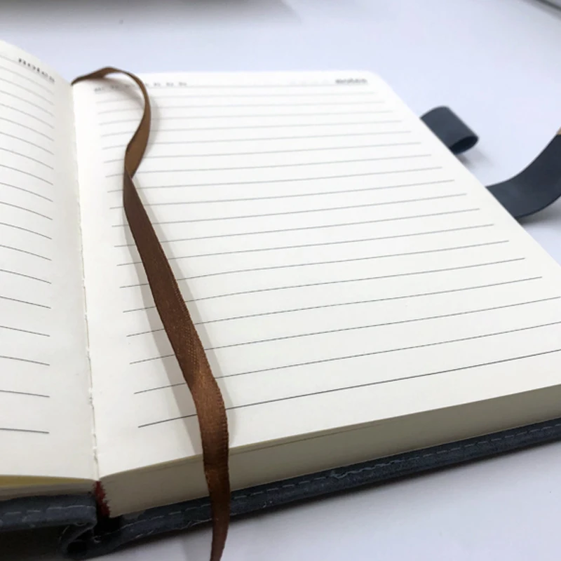 Wholesale Custom Printing Logo Size Sublimation PU Leather Agenda Organizer Planner Notebooks and Blank Journals for Writing